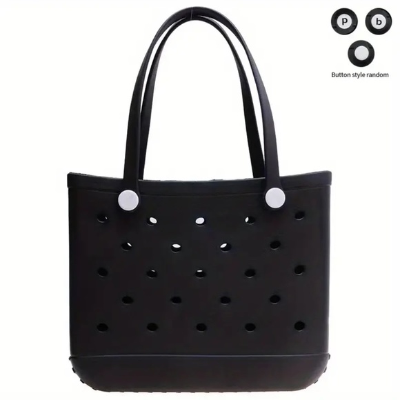 BOGG BAG - Tote for Beach, Pool, Boat, Sports - All Purpose EVA - Tonal Buttons main image 0